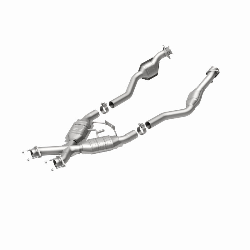 Load image into Gallery viewer, MagnaFlow Conv DF Mustang X-Pipe 94-95 Street
