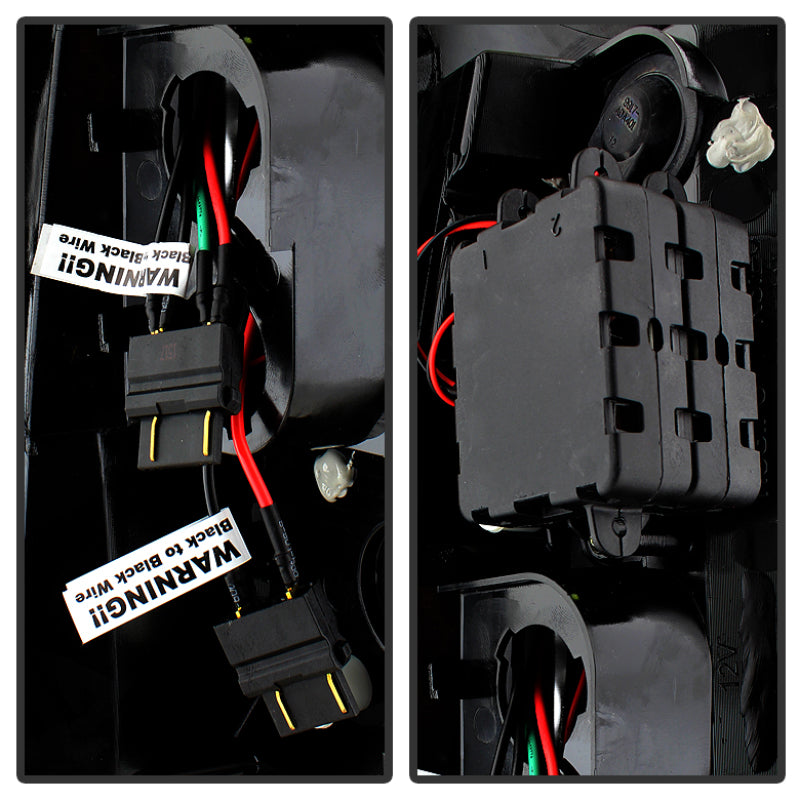 Load image into Gallery viewer, Spyder Chevy Silverado 1500 03-06 (Not Fit Stepside)LED Tail Lights Red Clear ALT-YD-CS03-LED-RC
