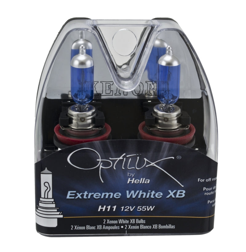 Load image into Gallery viewer, Hella H11 12V 55W Xenon White XB Bulb (Pair)
