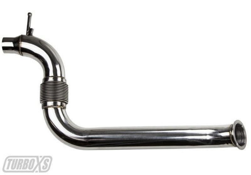 Load image into Gallery viewer, Turbo XS 2015+ Ford Mustang Ecoboost Downpipe w/ High Flow Catalytic Converter
