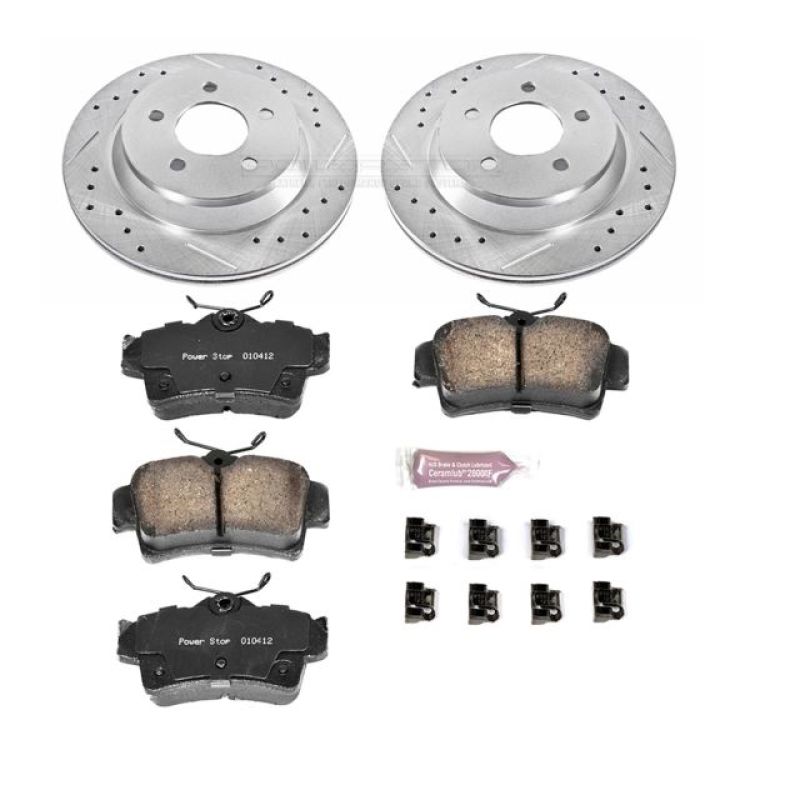 Load image into Gallery viewer, Power Stop 94-99 Ford Mustang Rear Z23 Evolution Sport Brake Kit
