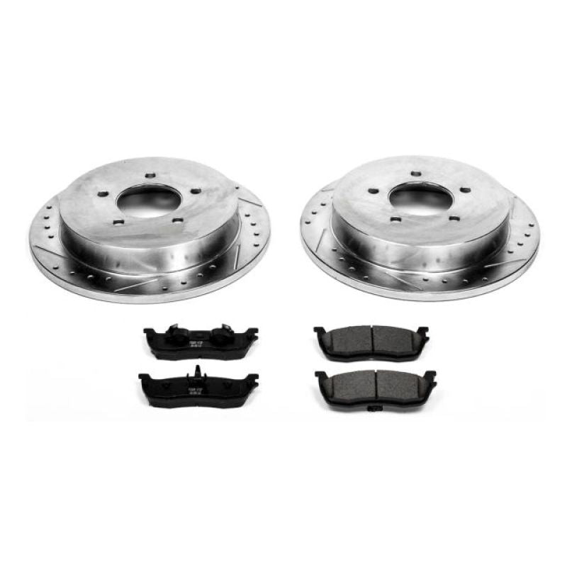 Load image into Gallery viewer, Power Stop 00-02 Ford Expedition Rear Z23 Evolution Sport Brake Kit
