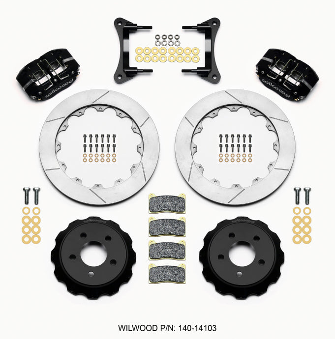 Wilwood Dynapro Radial Front Drag Kit 12.88 Vented 2015-Up Mustang