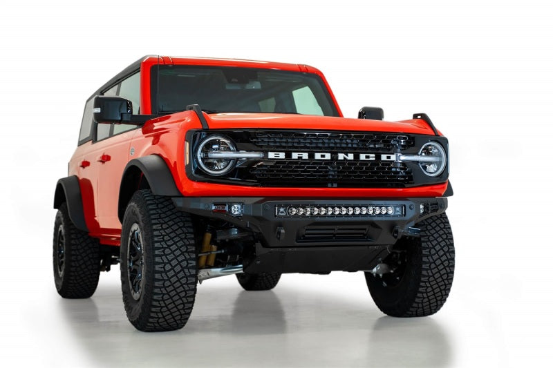 Load image into Gallery viewer, Addictive Desert Designs 2021+ Ford Bronco Stealth Fighter Front Bumper w/ Winch Mount
