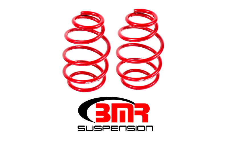 Load image into Gallery viewer, BMR 10-15 5th Gen Camaro V8 Front Lowering Springs - Red
