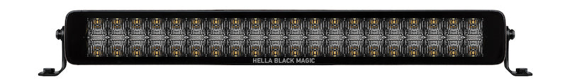 Load image into Gallery viewer, Hella Universal Black Magic 21in Double Light Bar - Driving Beam
