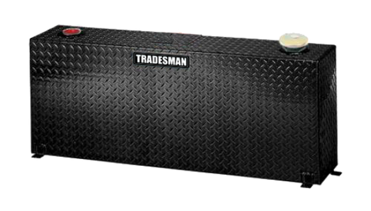 Tradesman Aluminum L-Shape Liquid Storage Tank (80 Gallon Capacity) - Black
