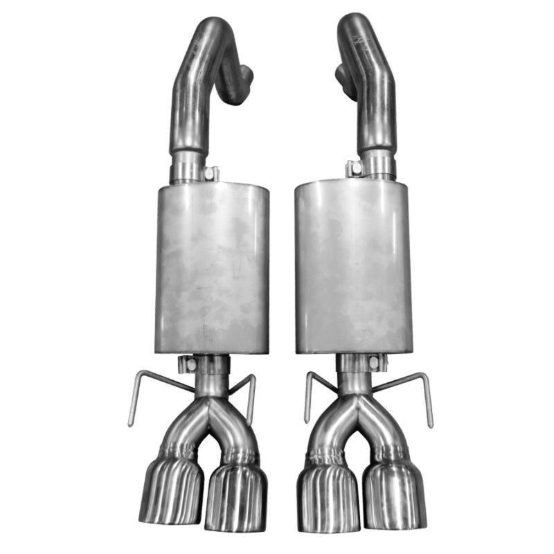 Load image into Gallery viewer, Kooks 06-13 Chevy Corvette C6 ZO6/ZR1 LS9/LS7 6.2L/7.0L OEM x 3in Axleback w/Pol tips
