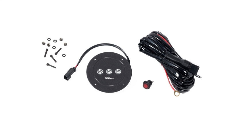 Load image into Gallery viewer, Putco Luminix High Power LED - 5in Round Flush Mount - 3 LED - 1200LM - 3.5x.75x4.5in
