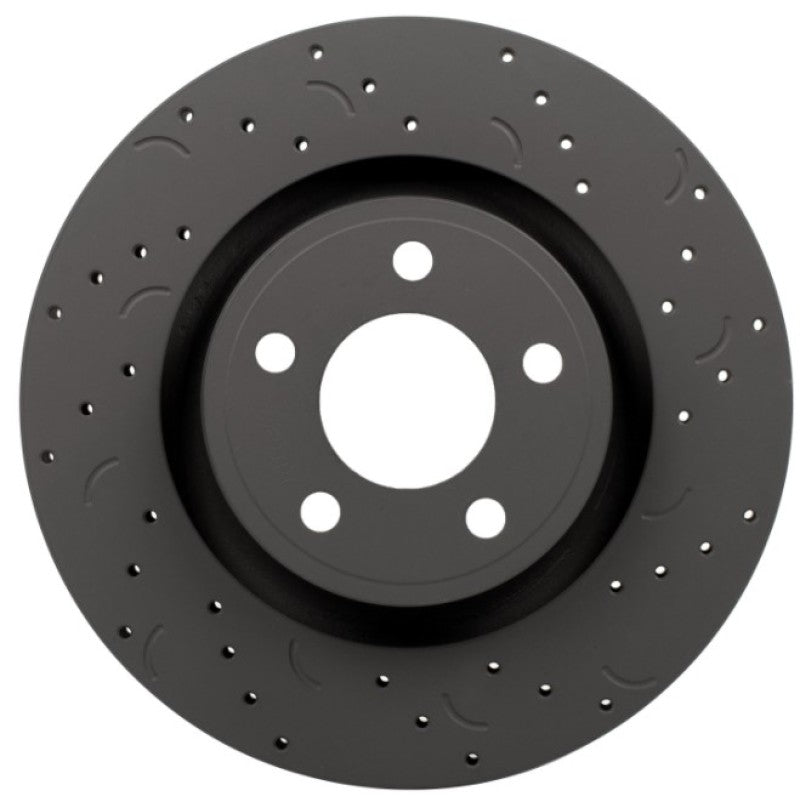 Load image into Gallery viewer, Hawk Talon 18-20 Jeep Wrangler / 2020 Gladiator Drilled And Slotted Front Brake Rotor Set
