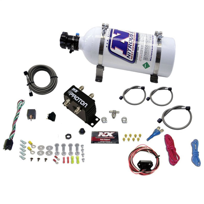Load image into Gallery viewer, Nitrous Express Proton Fly By Wire Nitrous Kit w/5lb Bottle
