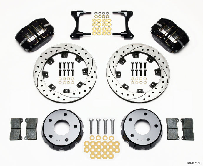 Wilwood Dynapro Radial Front Drag Kit 11.75in Vented Drilled 98-02 Camaro/Firebird