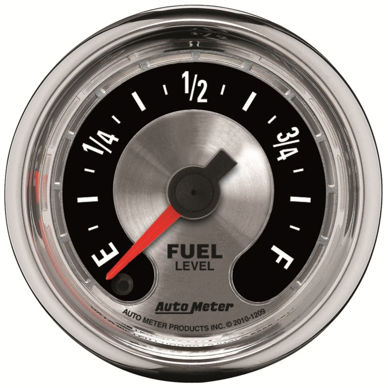 Load image into Gallery viewer, Autometer 52mm Digital Stepper Programmable Empty/Full Range Full Sweep Electronic Fuel Level Gauge
