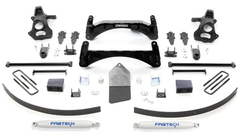 Load image into Gallery viewer, Fabtech 07-13 GM C1500 P/U w/o Autoride 2WD 6in Basic Sys w/Perf Shks
