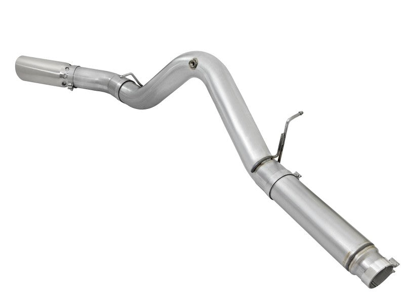 Load image into Gallery viewer, aFe Atlas Exhaust 5in DPF-Back Aluminized Steel w/ Polished Tips 16-17 GM Diesel Truck V8-6.6L (td)
