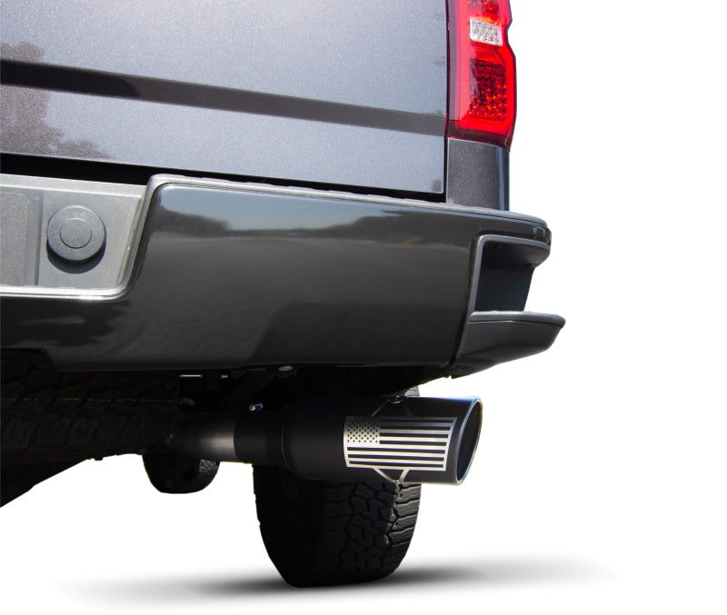 Load image into Gallery viewer, Gibson 11-14 Ford F-150 FX4 3.5L 3.5in/4in Patriot Series Cat-Back Single Exhaust - Stainless
