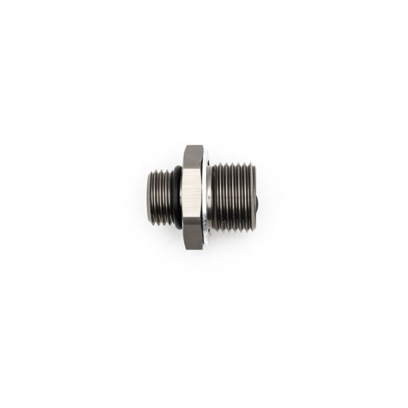 Load image into Gallery viewer, DeatschWerks 6AN ORB Male to M18 X 1.5 Metric Male (Incl O-Ring and Washer) - Anodized Matte Black
