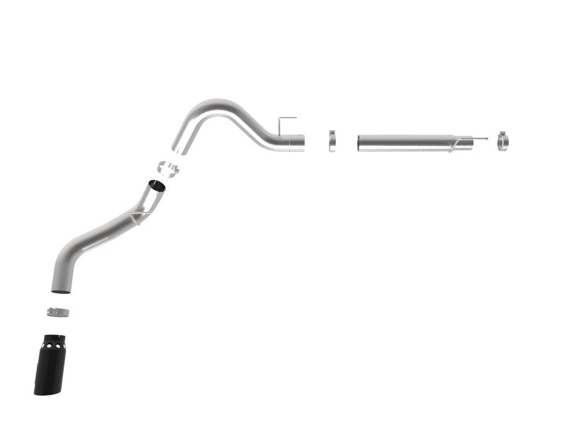 Load image into Gallery viewer, aFe 2021 Ford F-150 V6-3.0L (td) Large Bore 409 SS DPF-Back Exhaust System
