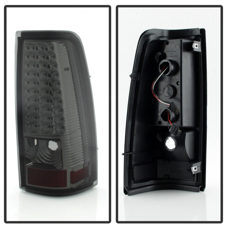 Load image into Gallery viewer, xTune Chevy Silverado 1500/2500/3500 99-02 99-03 LED Tail Lights Smoke ALT-ON-CS99-LED-SM
