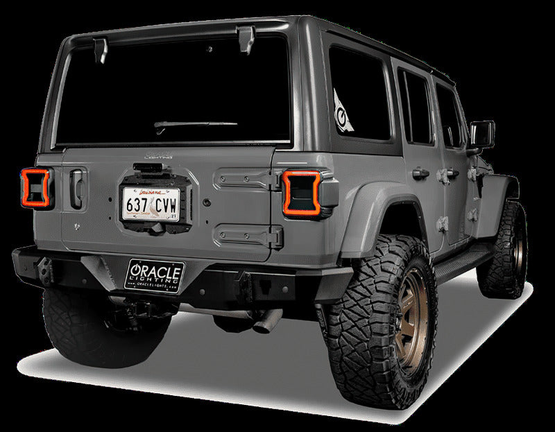Load image into Gallery viewer, Oracle Jeep Wrangler JL Black Series LED Tail Lights
