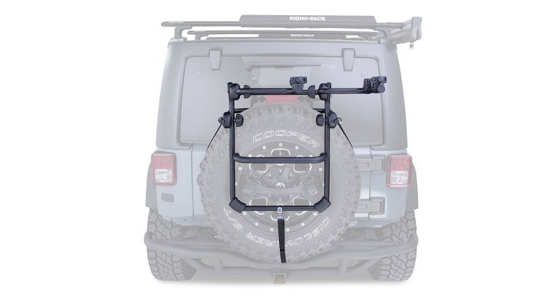 Load image into Gallery viewer, Rhino-Rack Spare Wheel Bike Carrier
