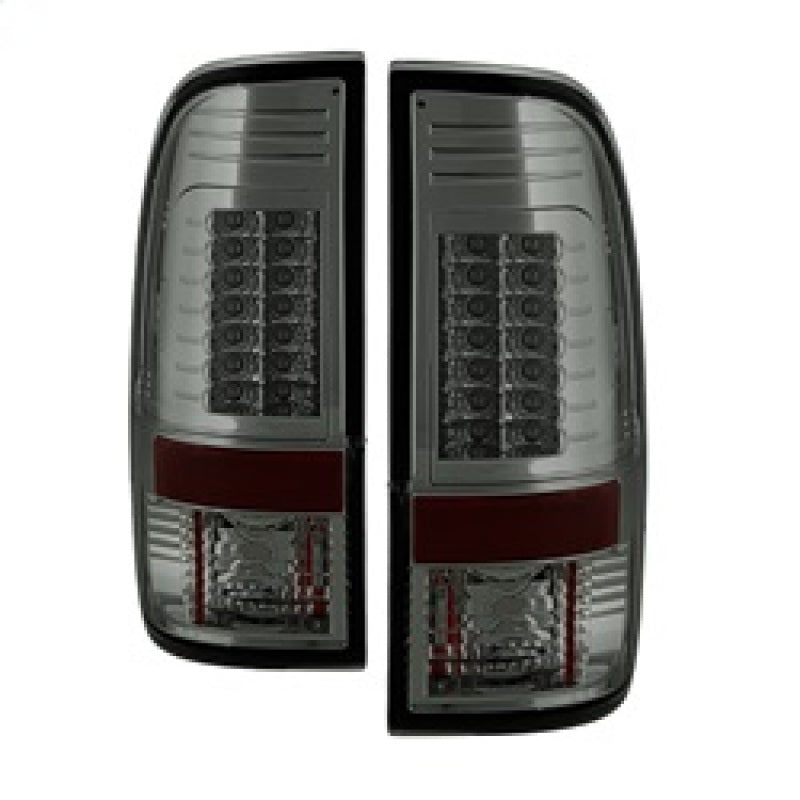 Load image into Gallery viewer, Spyder Ford Super Duty 08-15 Version 2 LED Tail Lights Smoke ALT-YD-FS07-LED-G2-SM
