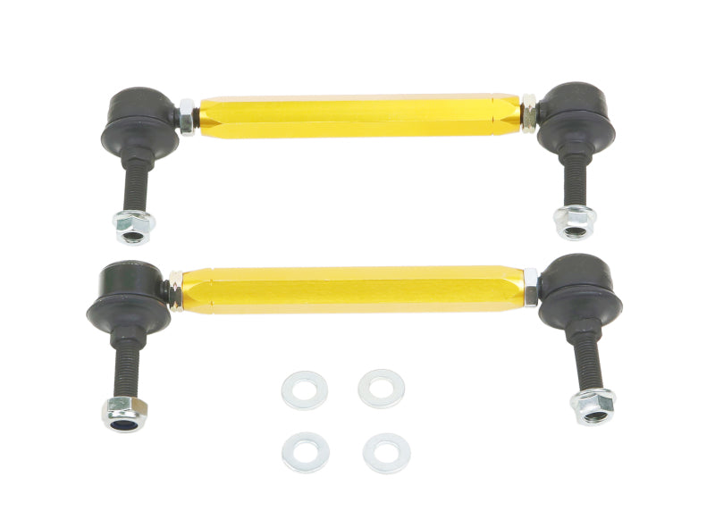 Load image into Gallery viewer, Whiteline Universal Swaybar Link Kit-Heavy Duty Adj Steel Ball w/ 10mm Ball/Ball
