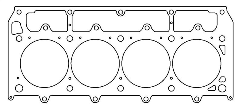 Load image into Gallery viewer, Cometic GM LSX McLaren 4.185in Bore .098 inch MLS-5 Head Gasket - Left
