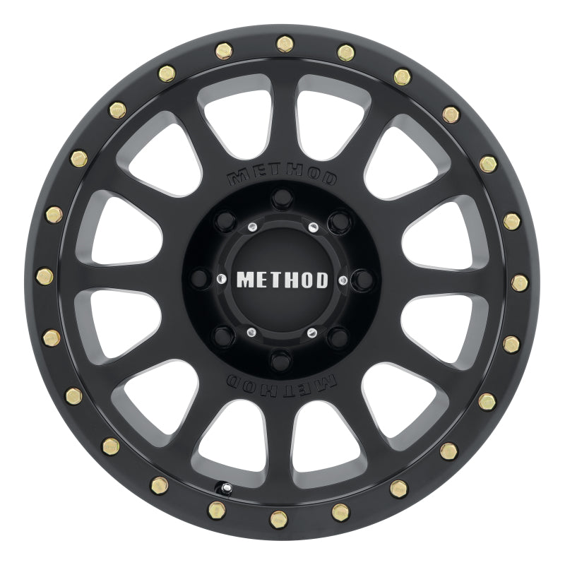 Load image into Gallery viewer, Method MR305 NV 16x8 0mm Offset 8x6.5 130.81mm CB Matte Black Wheel
