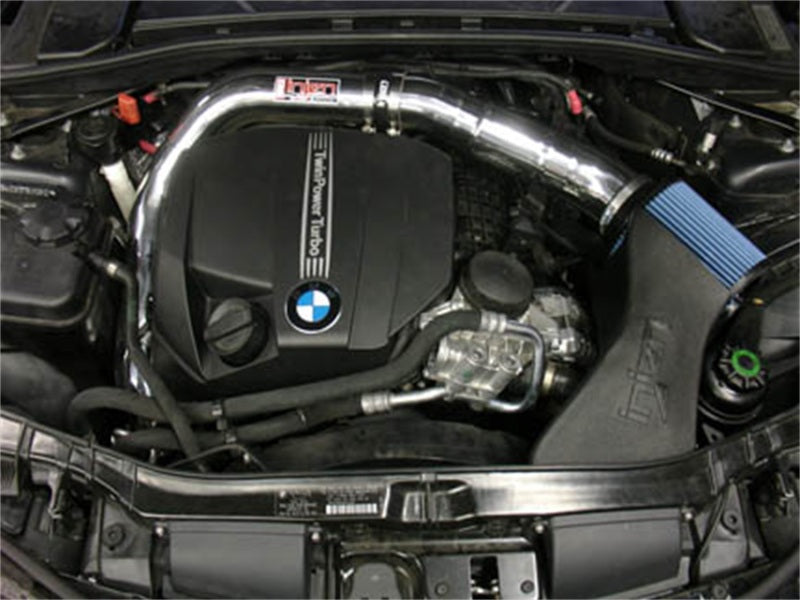 Load image into Gallery viewer, Injen 11 BMW E82 135i (N55) Turbo/E90 335i Polished Tuned Air Intake w/ MR Technology, Air Fusion
