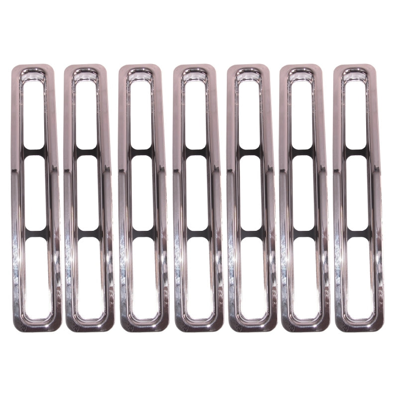Load image into Gallery viewer, Rugged Ridge Grille Inserts Chrome 87-95 Jeep Wrangler YJ
