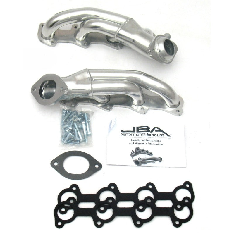 Load image into Gallery viewer, JBA 99-04 Ford Mustang 4.6L 2V 1-5/8in Primary Silver Ctd Cat4Ward Header
