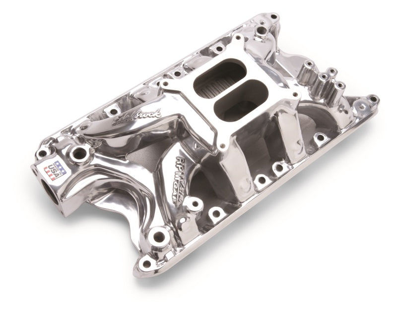 Load image into Gallery viewer, Edelbrock Polished Ford 351 RPM Air Gap Manifold
