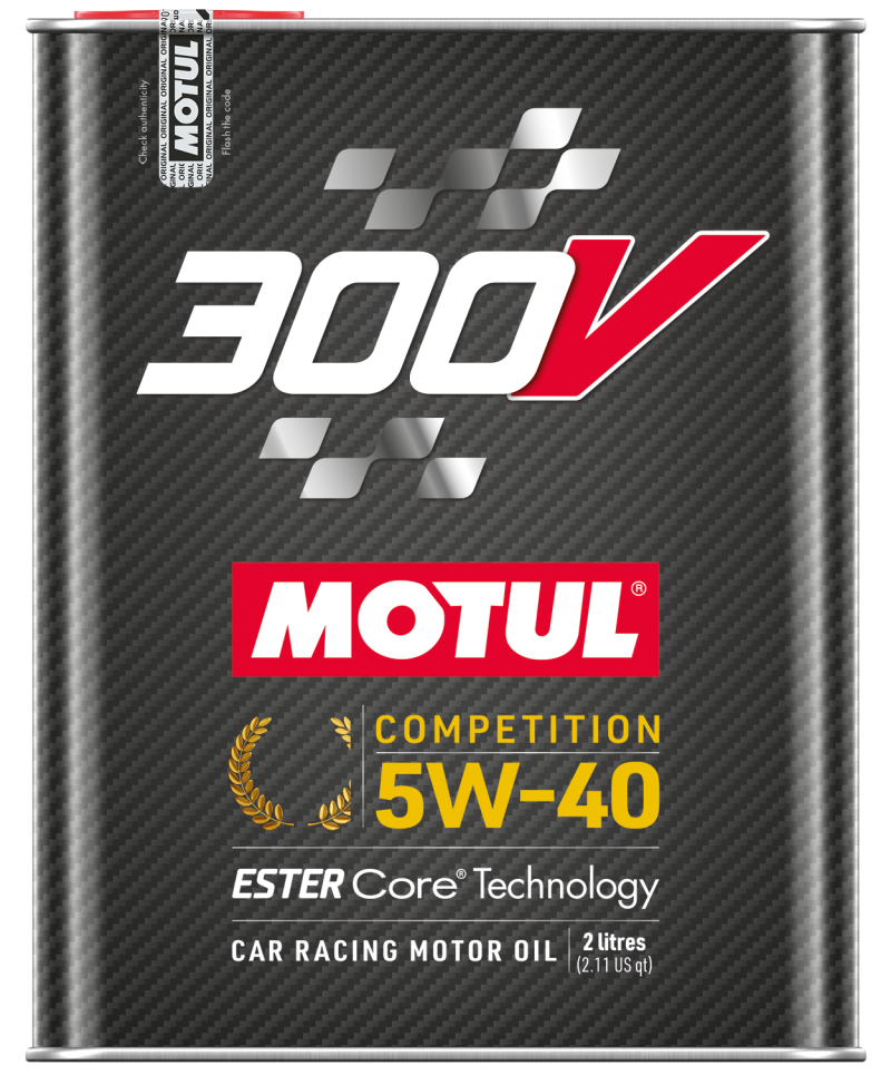 Load image into Gallery viewer, Motul 2L Synthetic-ester Racing Oil 300V COMPETITION 5W40 10x2L
