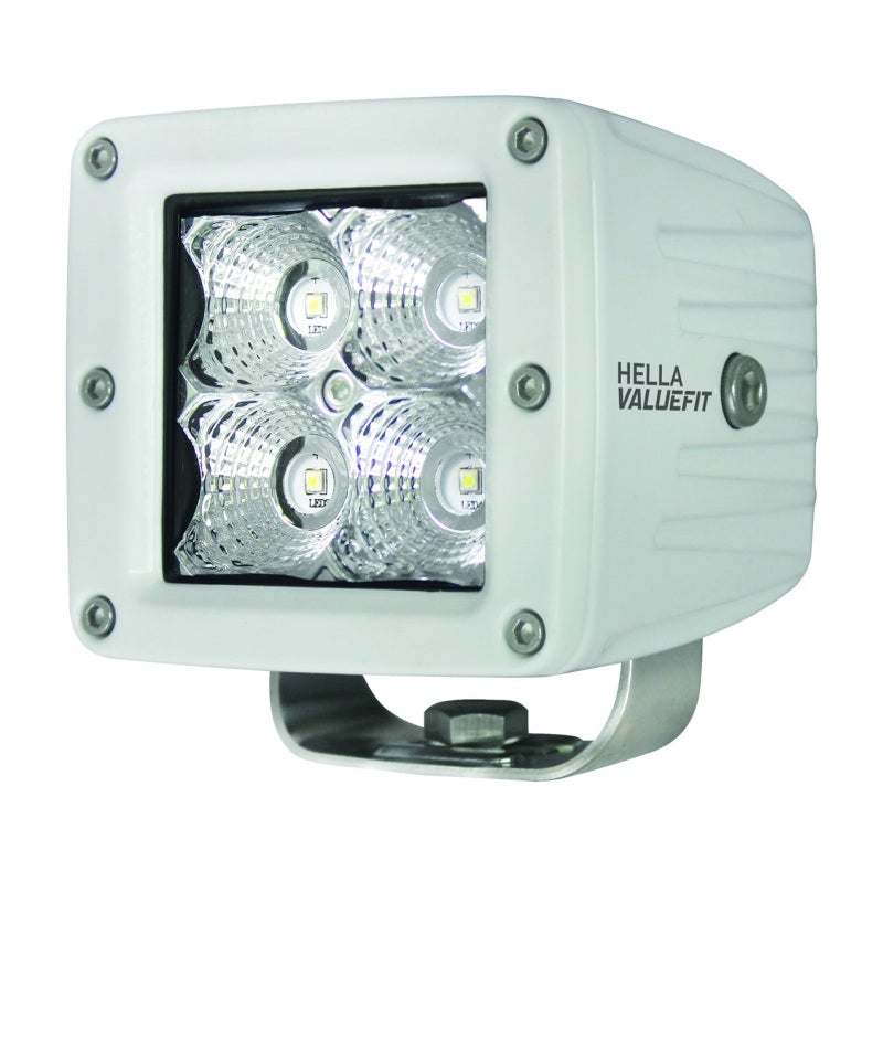 Load image into Gallery viewer, Hella HVF Cube 4 LED Off Road Kit - 3.1in 12W Flood Beam
