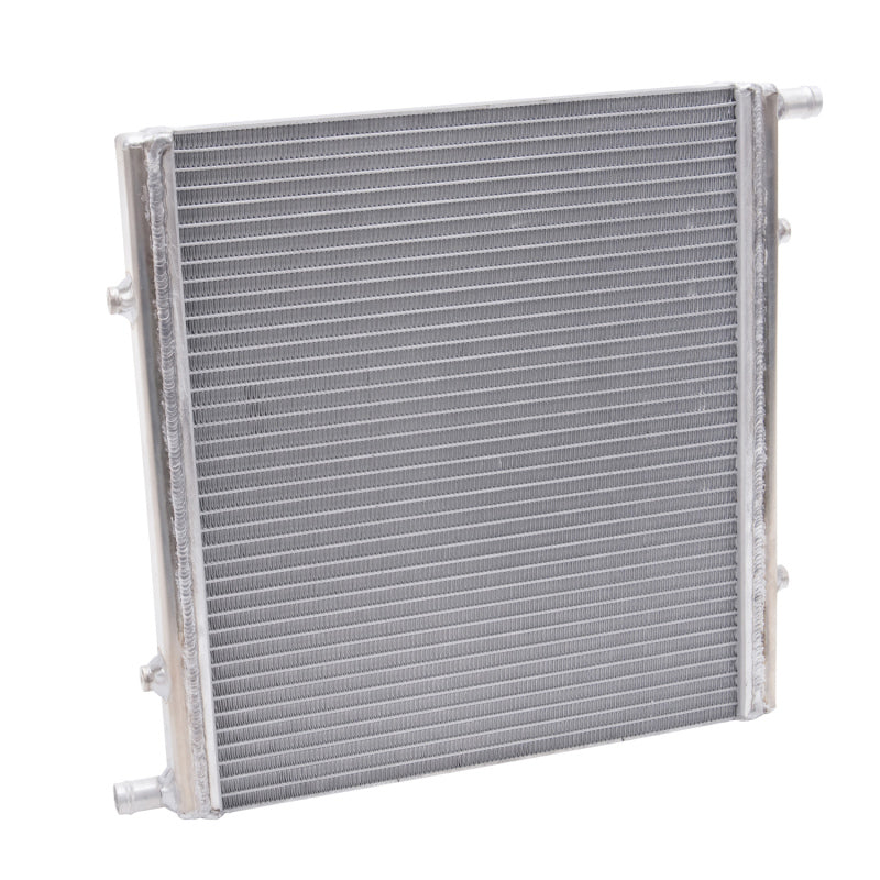 Load image into Gallery viewer, Edelbrock Heat Exchanger Single Pass Single Row 22 000 Btu/Hr 16In W X 16In H X 1 5In D Silver
