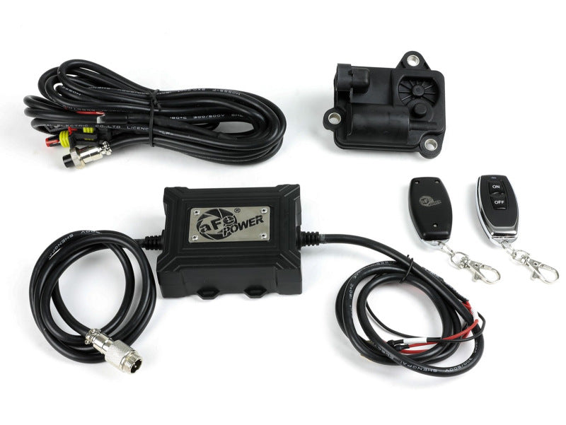 Load image into Gallery viewer, aFe Gemini XV 3in 304 SS Cat-Back Exhaust w/ Cutout 19-21 GM Silverado/Sierra 1500 V8- w/ Black Tips
