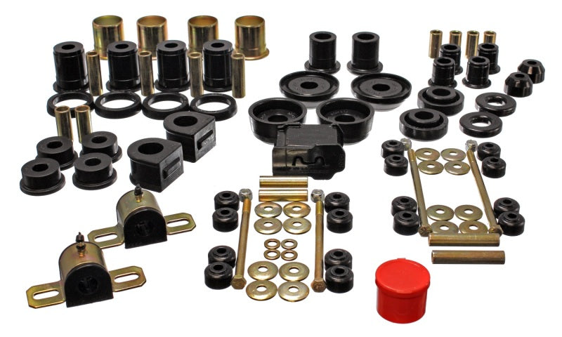 Load image into Gallery viewer, Energy Suspension 93-02 Chevrolet Camaro Black Hyper-flex Master Bushing Set
