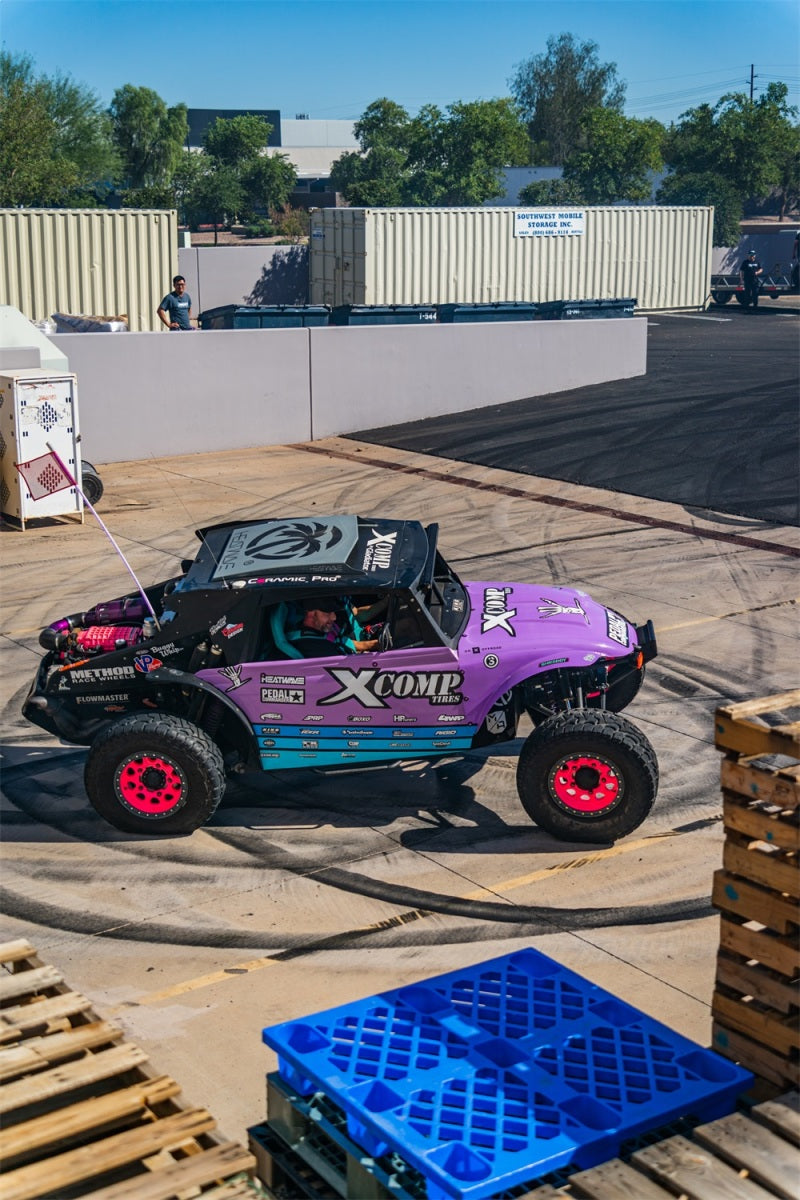 Load image into Gallery viewer, Rigid Industries x SHREDDY 360-Series 4in Lights w/Wt Bcklght (2) + 6 Covers (2 Pink/2 Teal/2 Blk)
