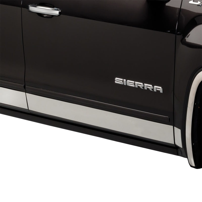 Load image into Gallery viewer, Putco 14-18 GMC Sierra LD - Crew Cab - 5.5in Bed - 10pcs Stainless Steel Rocker Panels
