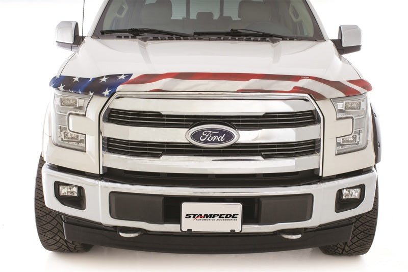 Load image into Gallery viewer, Stampede 15-20 Ford F-150 (Excl. Raptor) Vigilante Premium Hood Protector - Flag
