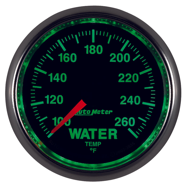 Load image into Gallery viewer, Autometer GS 100-260 degree Electronic Water Temperature Gauge
