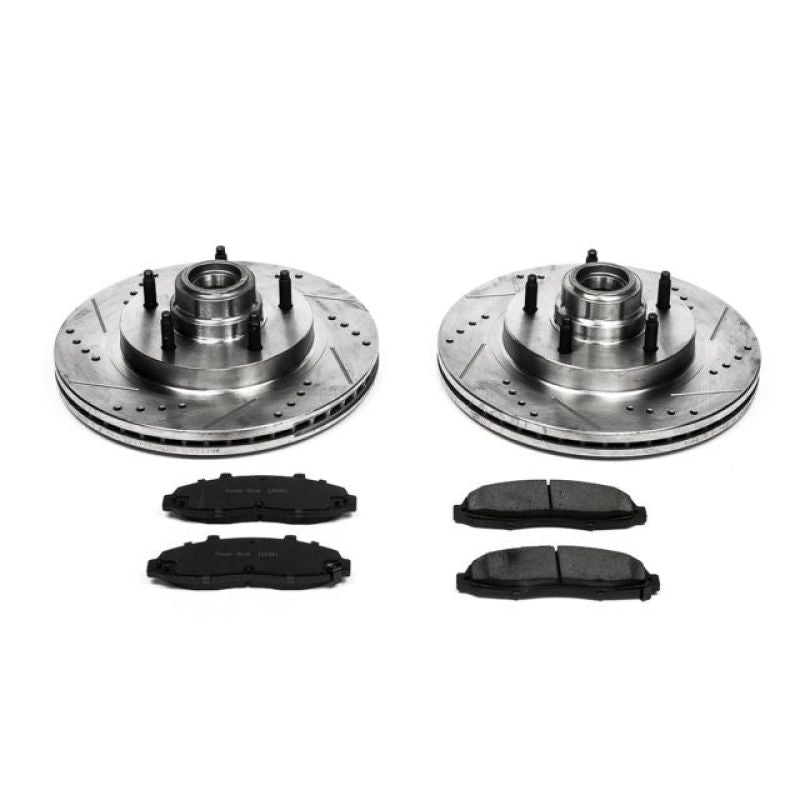Load image into Gallery viewer, Power Stop 97-00 Ford F-150 Front Z23 Evolution Sport Brake Kit
