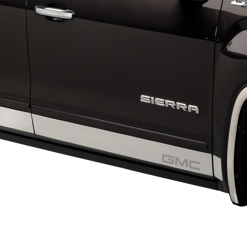 Load image into Gallery viewer, Putco 07-13 GMC Sierra Crew Cab 6.5 Short Box 6in Wide - 12pcs - SS Rocker Panels
