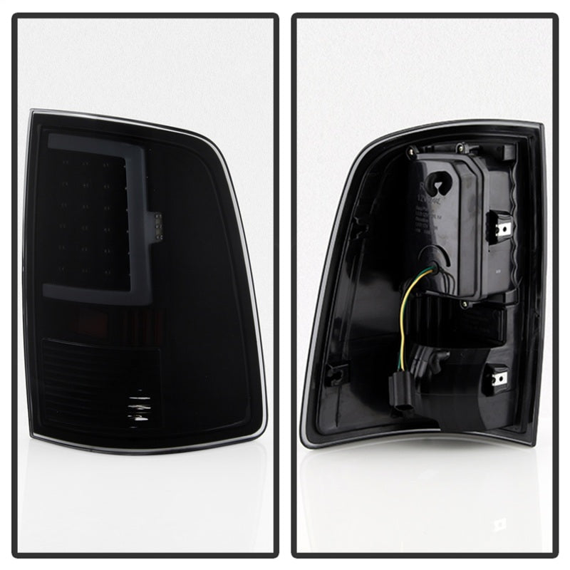 Load image into Gallery viewer, xTune 13-18 Dodge Ram 1500 (LED Model Only) LED Tail Lights - Blk Smk (ALT-ON-DRAM13V2-LBLED-BSM)

