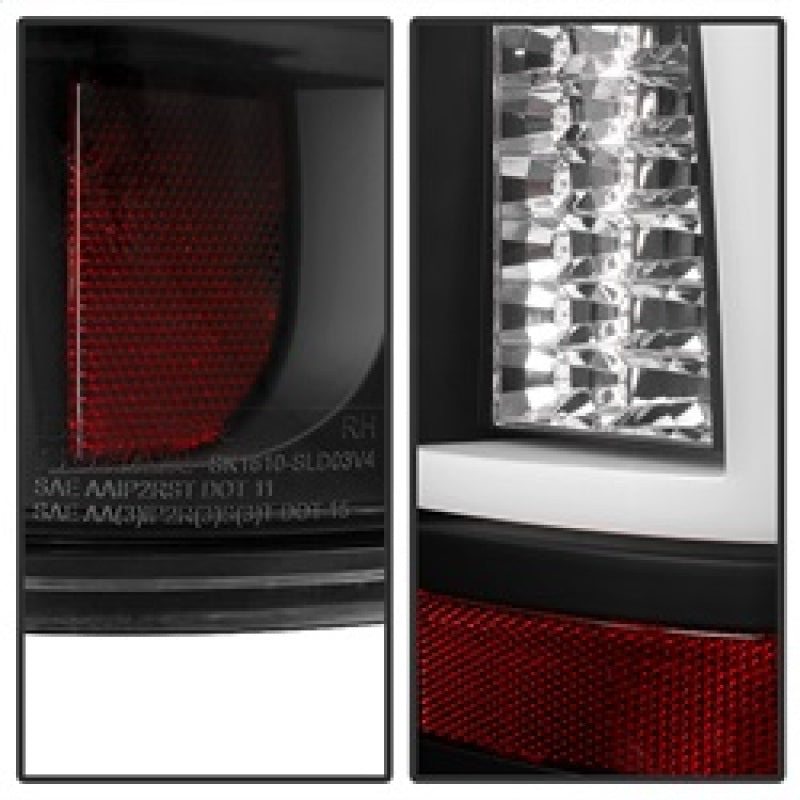 Load image into Gallery viewer, Spyder Chevy Silverado 1500/2500 99-02 Version 2 LED Tail Lights - Black ALT-YD-CS99V2-LED-BK

