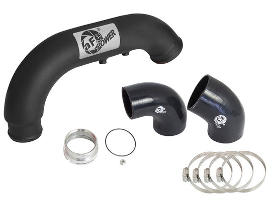 aFe BladeRunner 3in Black IC Tube Cold Side w/ Coupling & Clamp Kit 2016 GM Colorado/Canyon 2.8L