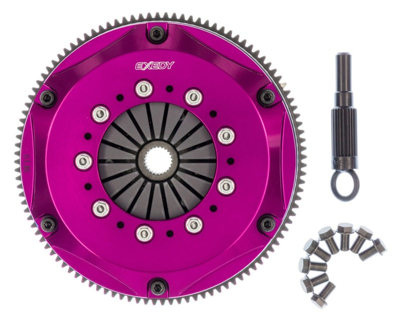 Load image into Gallery viewer, Exedy 1989-1994 Nissan 240SX Hyper Twin Cerametallic Clutch Sprung Center Disc Push Type Cover
