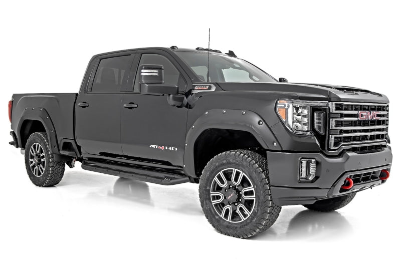 Load image into Gallery viewer, EGR 2020 GMC Sierra HD Bolt-On Style Black Fender Flare - Set
