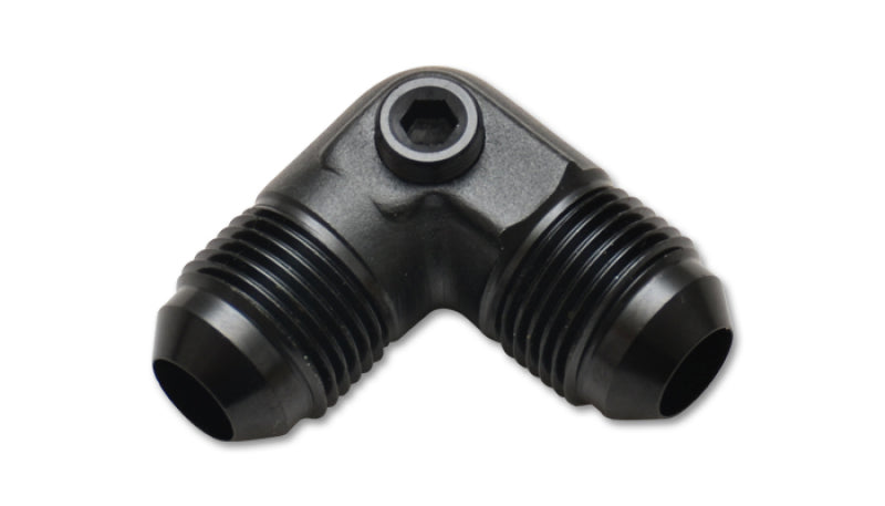 Load image into Gallery viewer, Vibrant -6AN to -6AN Male 90 Degree Union Adapter Fitting with 1/8in NPT Port
